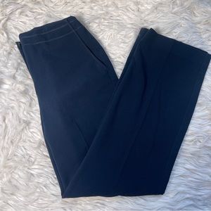 Larry Levine Navy Blue Trouser Pants